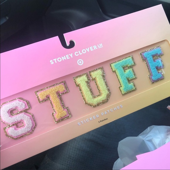 💖 Stoney Clover Lane x Target 🎯 STUFF sticker patches - Picture 3 of 5